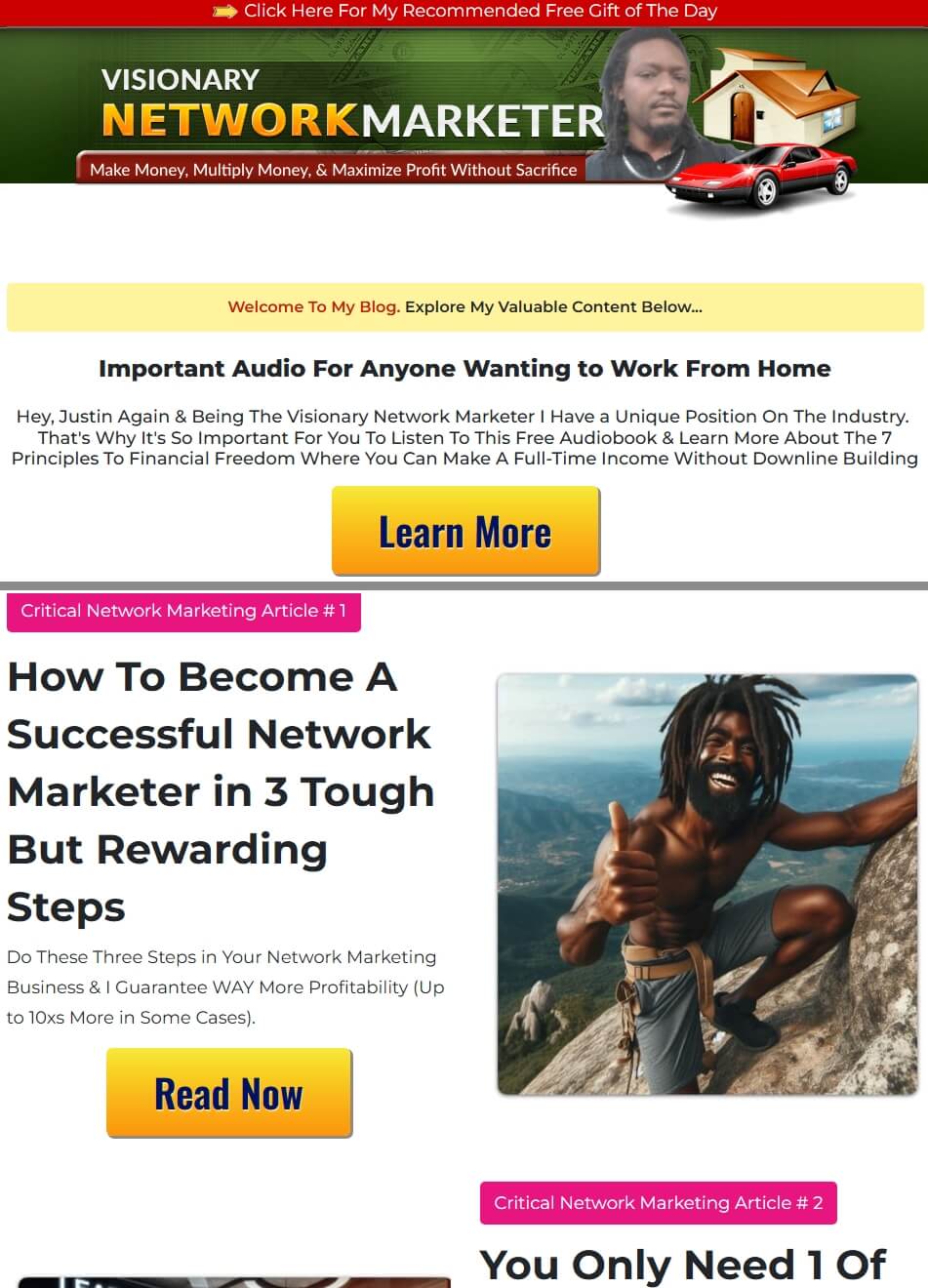 Custom HTML Blog
                  Template - To Attract Your Perfect Leads